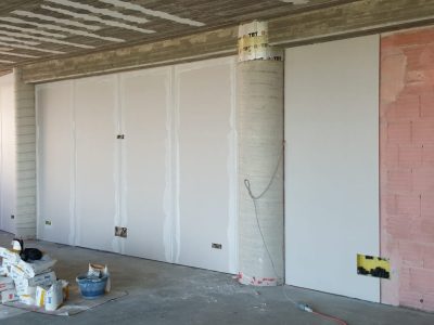 Controparete incollata