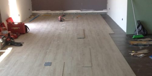 Pavimento in LVT